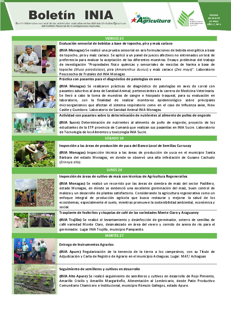 thumbnail of Boletín INIA 4