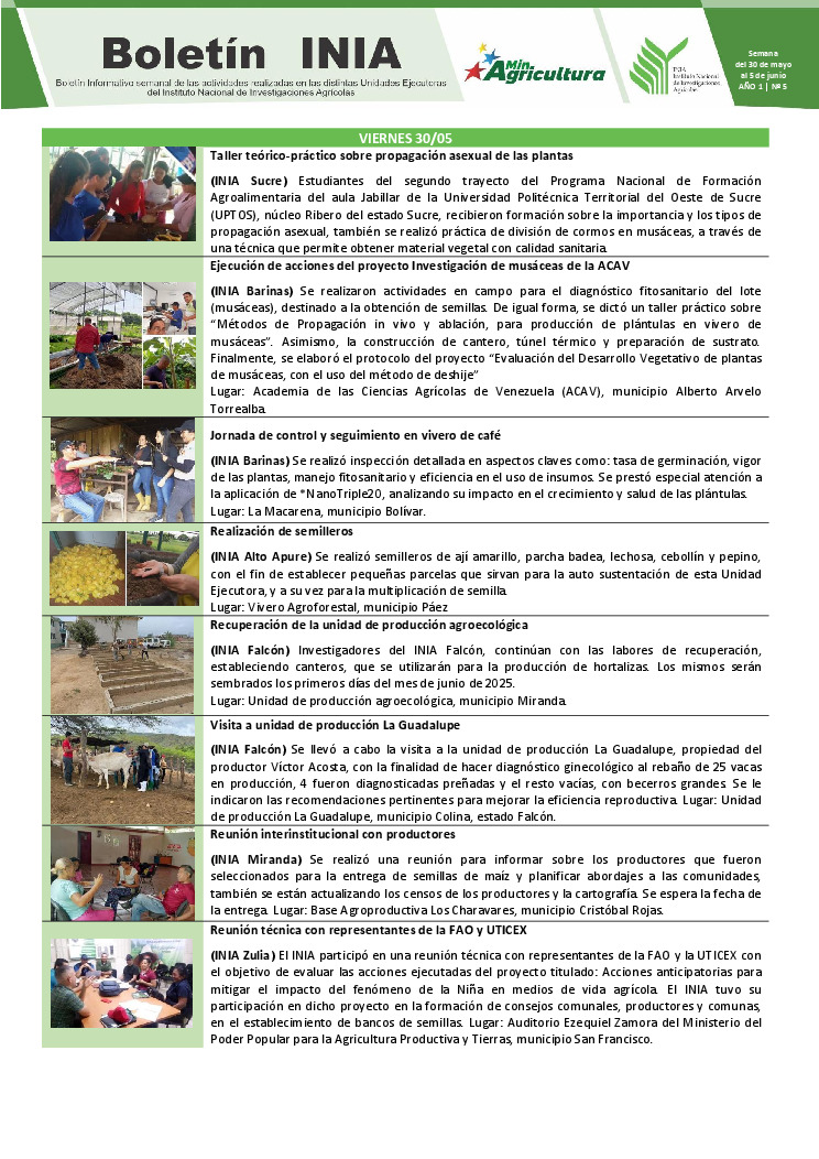 thumbnail of Boletín INIA 5