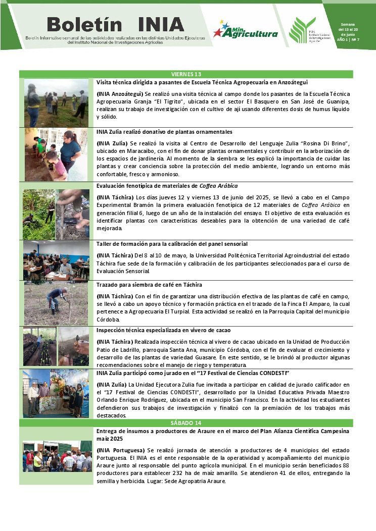 thumbnail of Boletín INIA 7