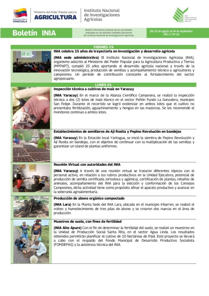 thumbnail of Boletín INIA 18