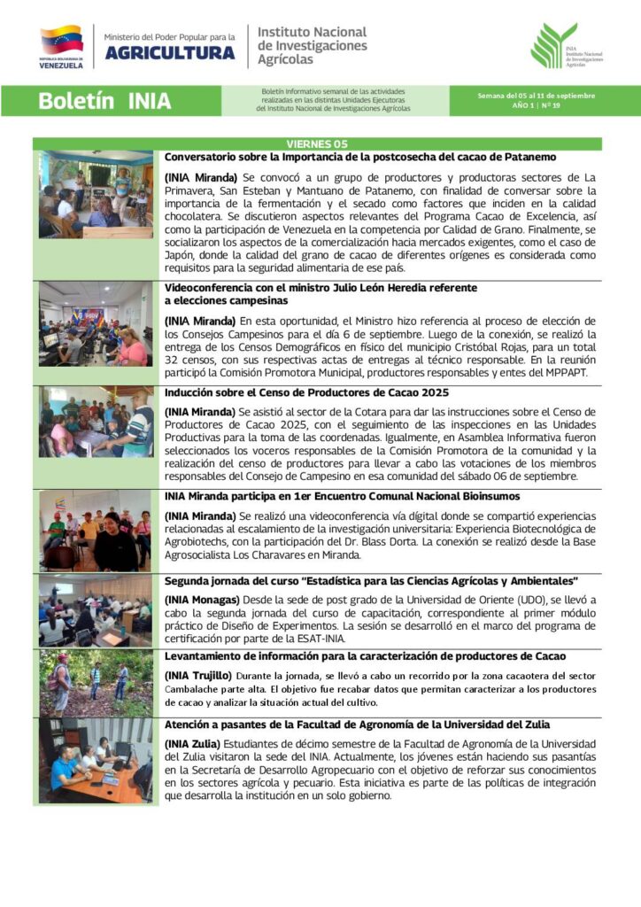 thumbnail of Boletín INIA 19