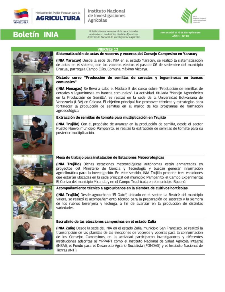 thumbnail of Boletín INIA 20