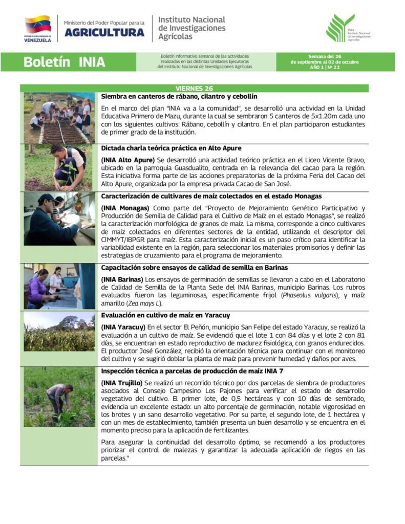 thumbnail of Boletín INIA 22