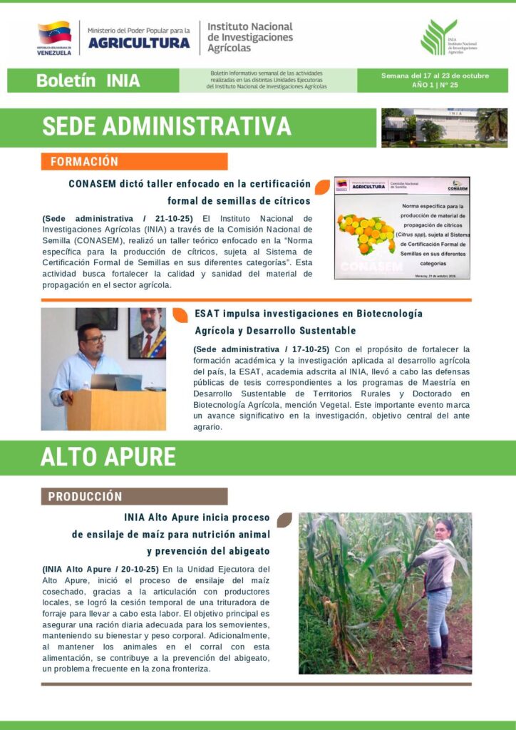 thumbnail of Boletín INIA 25