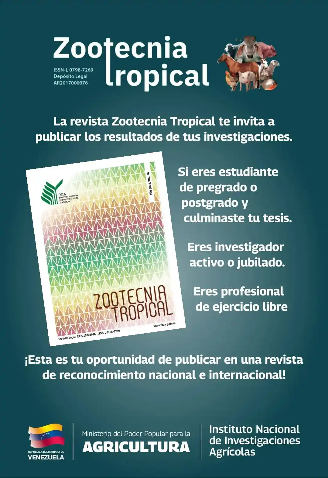 Invitacion a Investigadores