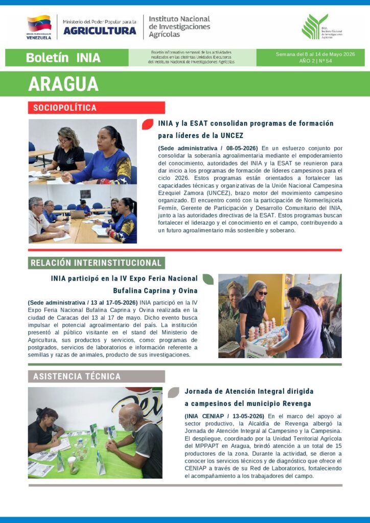 thumbnail of Boletín INIA 54