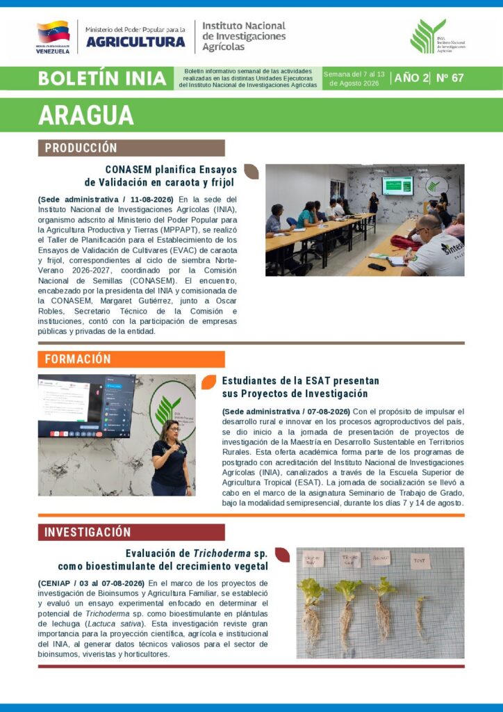 thumbnail of Boletín INIA 67
